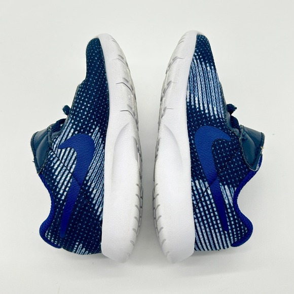 NIKE TANJUN EASYON Blue White Sneakers Size US 5C Boys Infant/Toddler - Picture 4 of 8